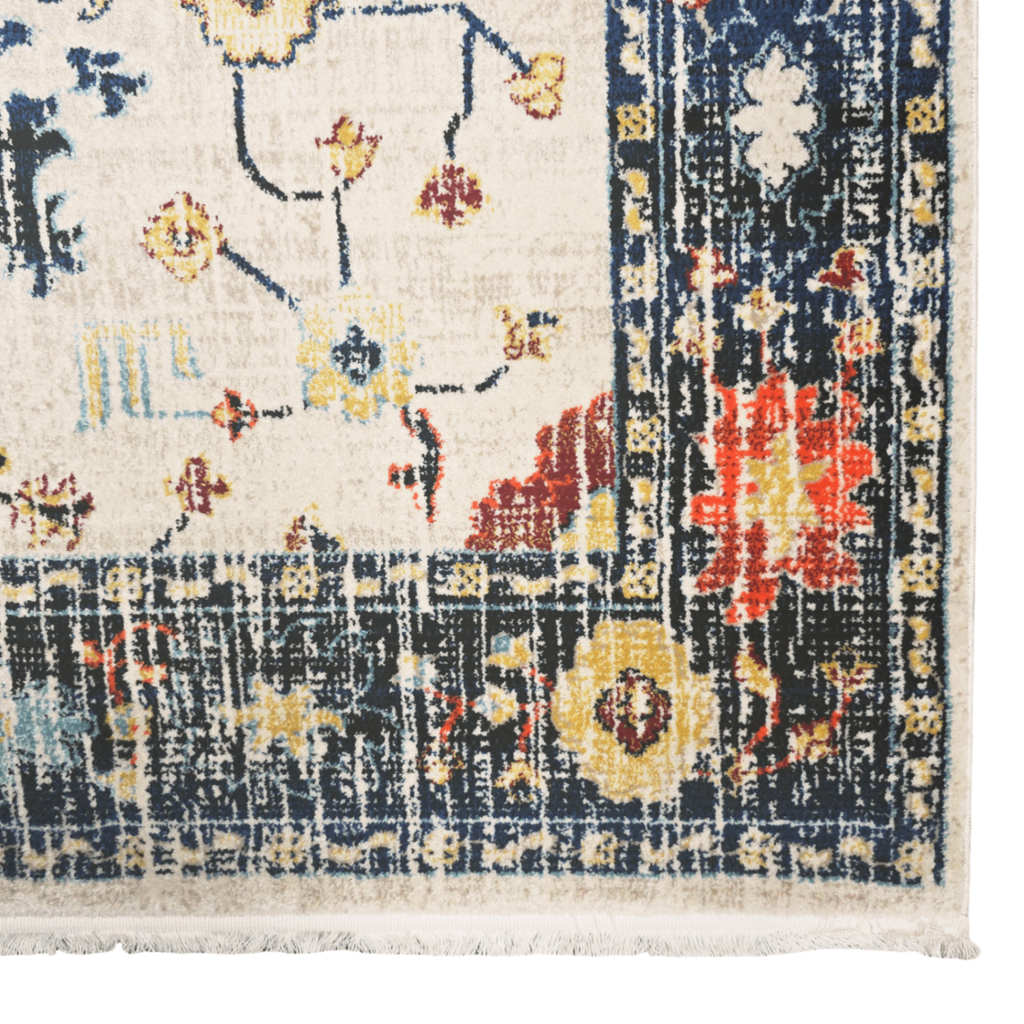 Vintage Persian Design Machine Made Rug