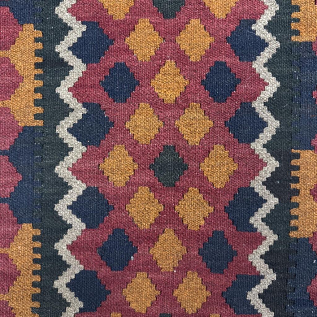 Hand-Woven Afghan Kilim – Runner Rug
