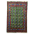 Hand-Knotted Color Afghan Akche