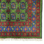 Hand-Knotted Color Afghan Akche