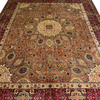 Hand Knotted Persian Vintage Sheykh Safi Rug