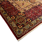 Hand Knotted Persian Vintage Sheykh Safi Rug