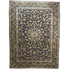 Hand Knotted Bloomy Persian Kashan