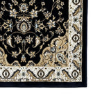 Beautiful Navy Persian Floral Long Passage Runner Rug