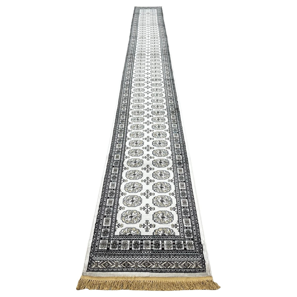 Bokhara Design Durable Machine Woven Hallway Carpet