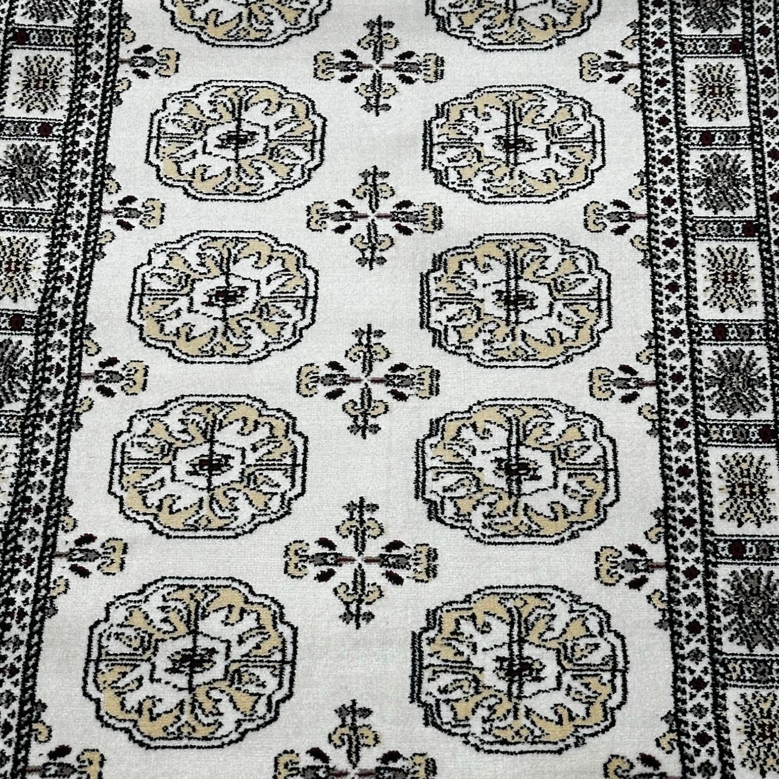 Bokhara Design Durable Machine Woven Hallway Carpet