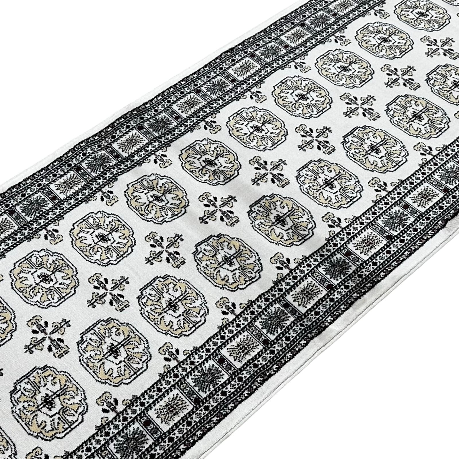 Bokhara Design Durable Machine Woven Hallway Carpet