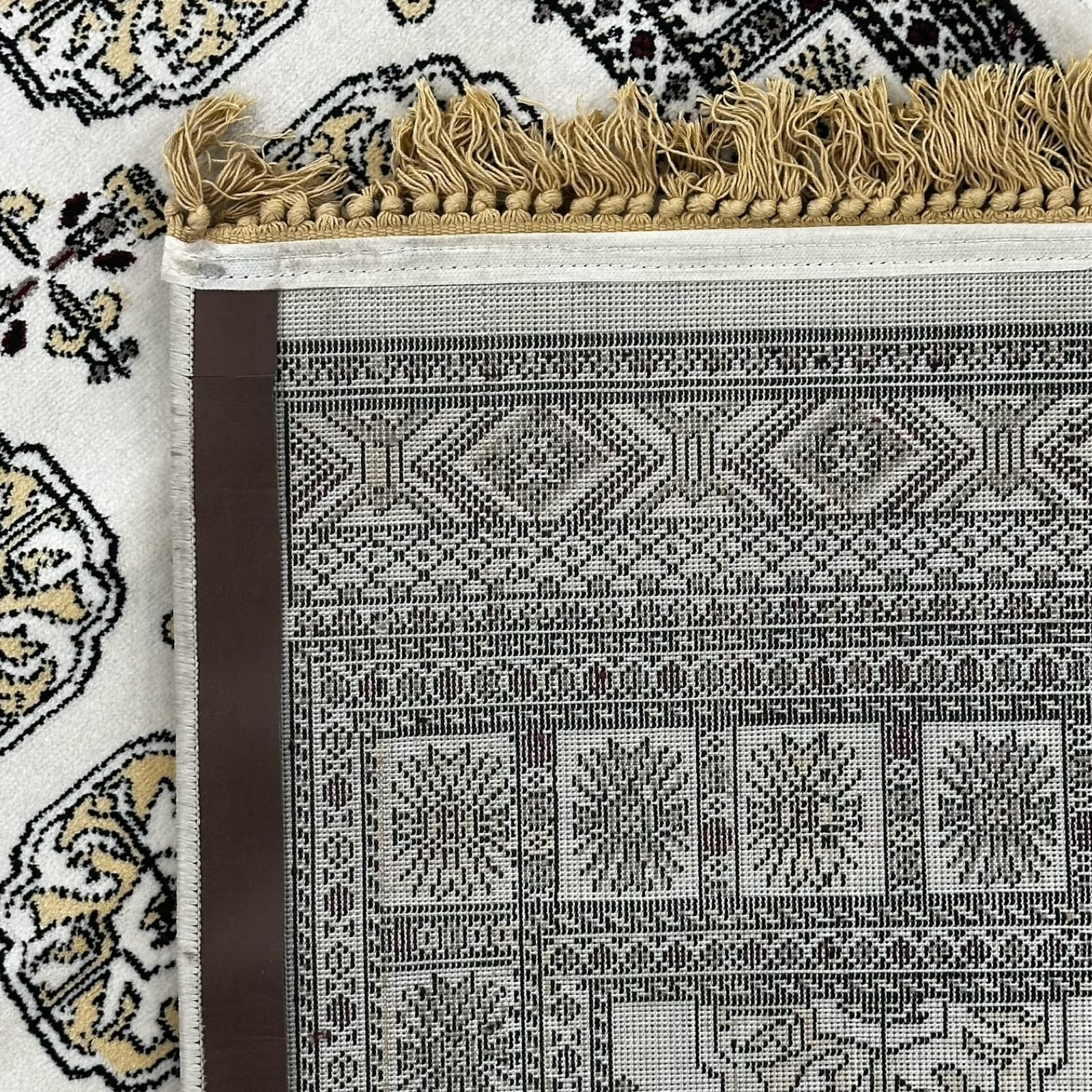 Bokhara Design Durable Machine Woven Hallway Carpet