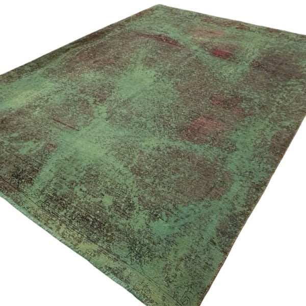 Modern Design Hand Knotted Ultra Vintage Persian Rug