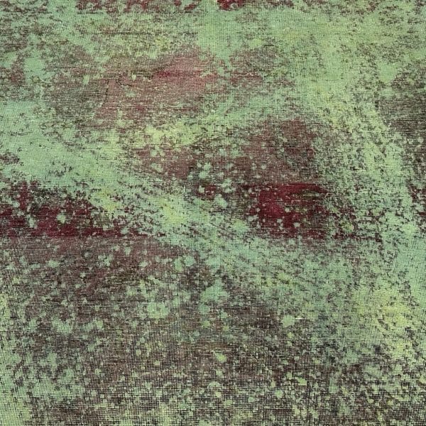 Modern Design Hand Knotted Ultra Vintage Persian Rug