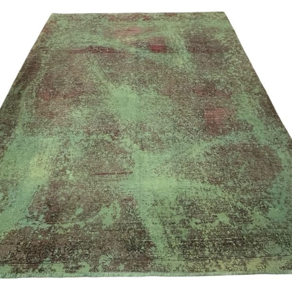 Modern Design Hand Knotted Ultra Vintage Persian Rug